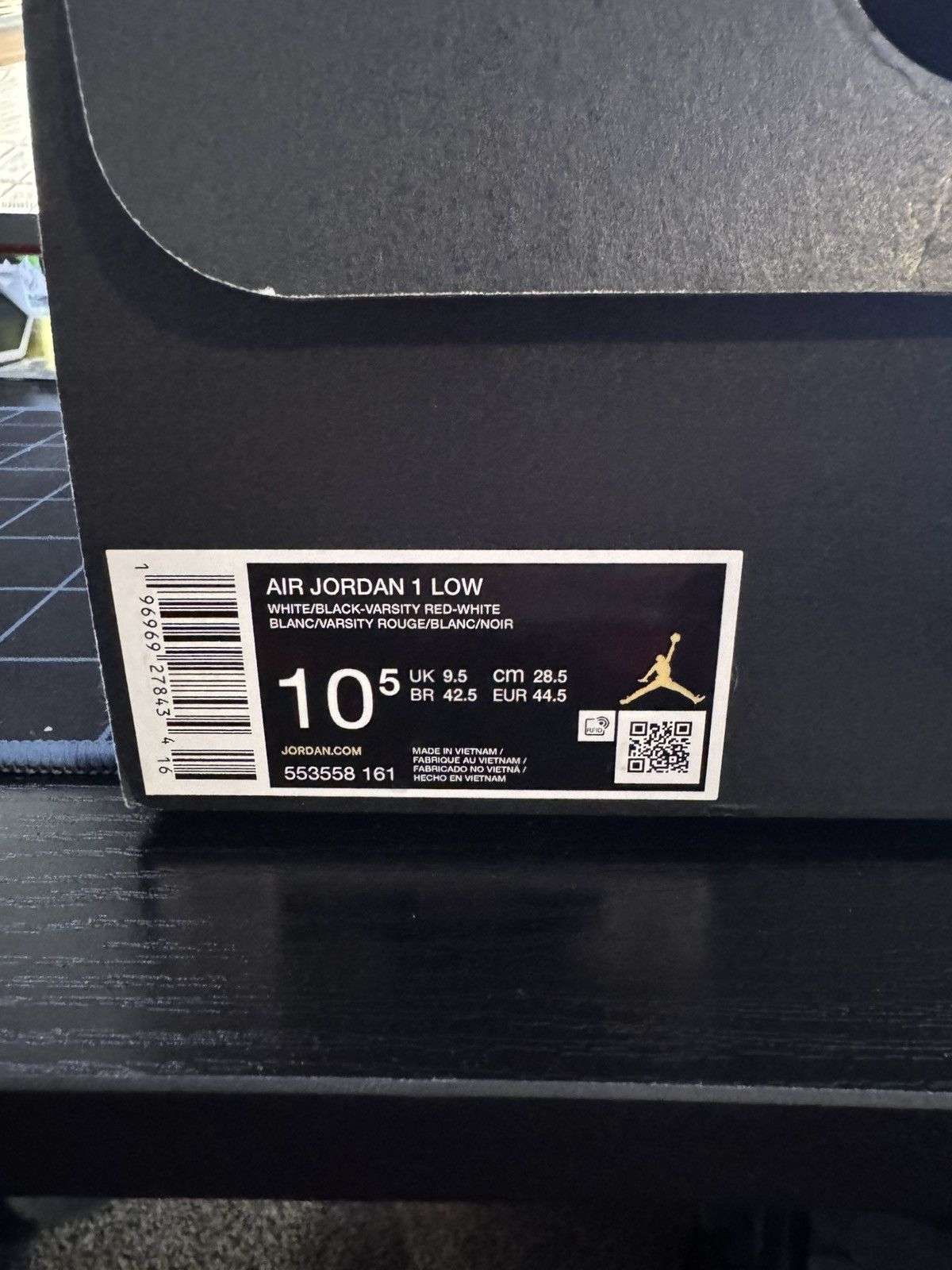 Jordan Brand × Nike Air Jordan 1 low Size US 10.5 / EU 43-44 - 9 Thumbnail