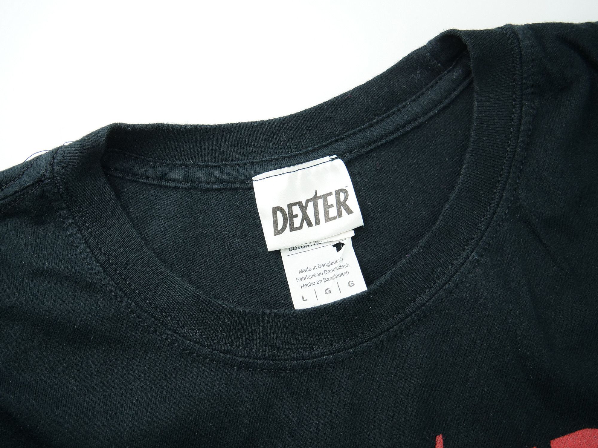 Vintage Dexter t-shirt Size US L / EU 52-54 / 3 - 3 Thumbnail