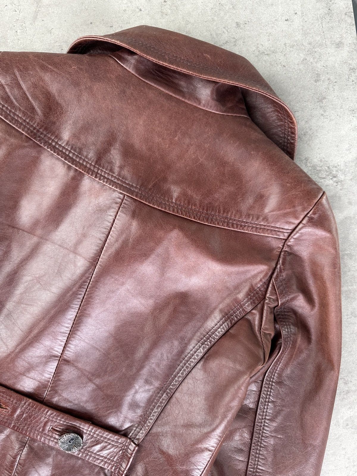 Japanese Brand Vintage Leather Jacket Size S / US 4 / IT 40 - 14 Thumbnail