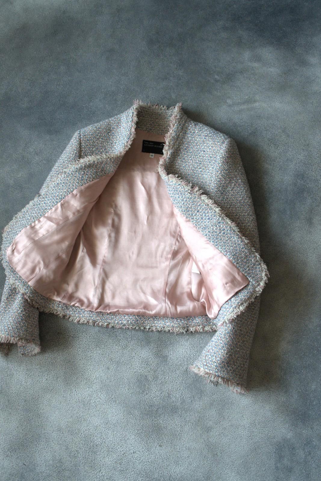 Alexander McQueen FW1993 Alexander McQueen Tweed Blazer Jacket Knit Size L / US 10 / IT 46 - 11 Thumbnail