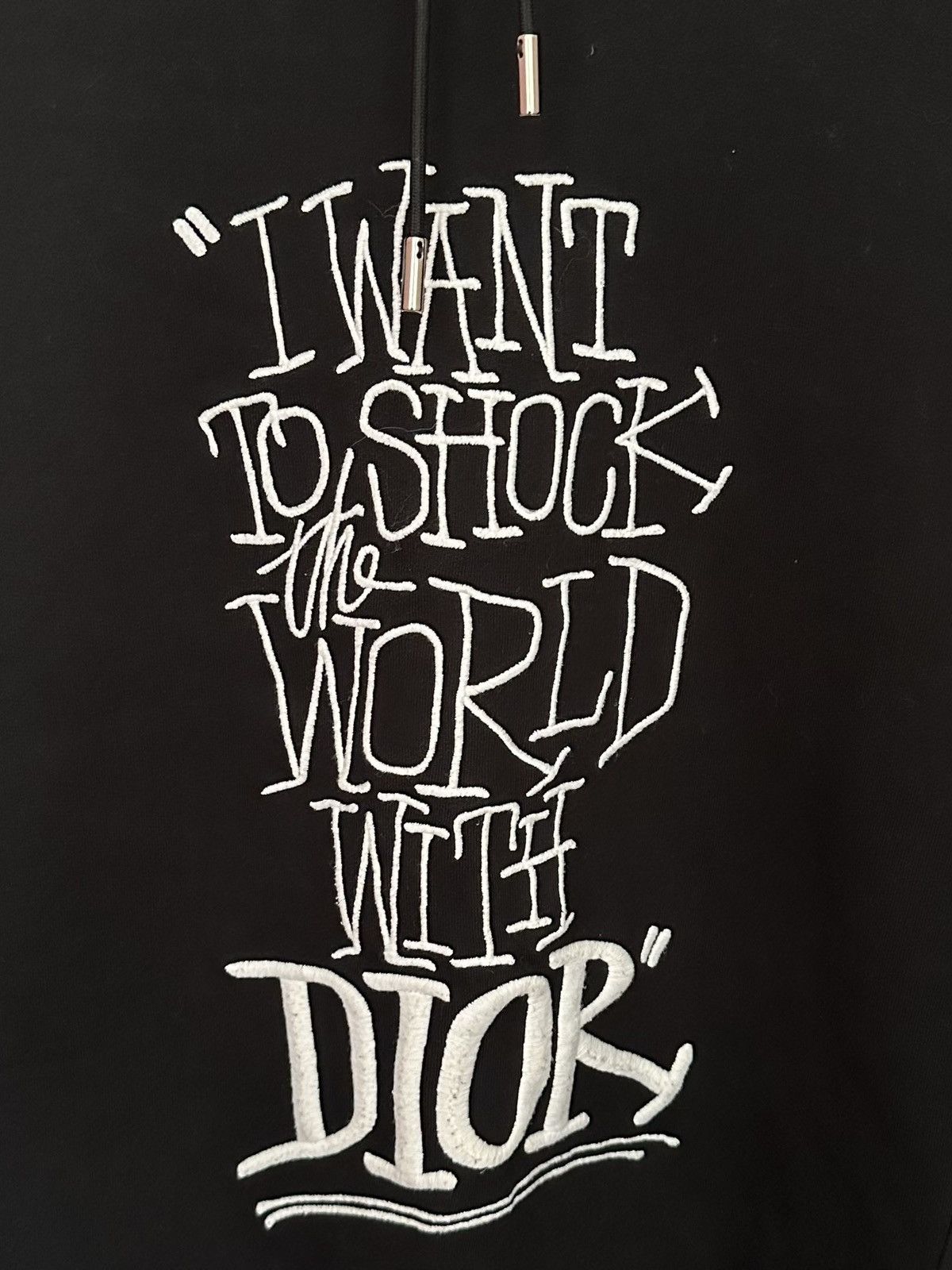 Dior and Shawn Oversized Hooded Sweatshirt