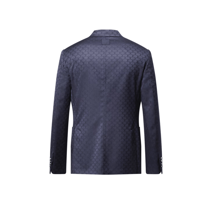 Louis Vuitton Napolitana Single-Breasted Jacket - 46 XS Size 46S - 6 Thumbnail