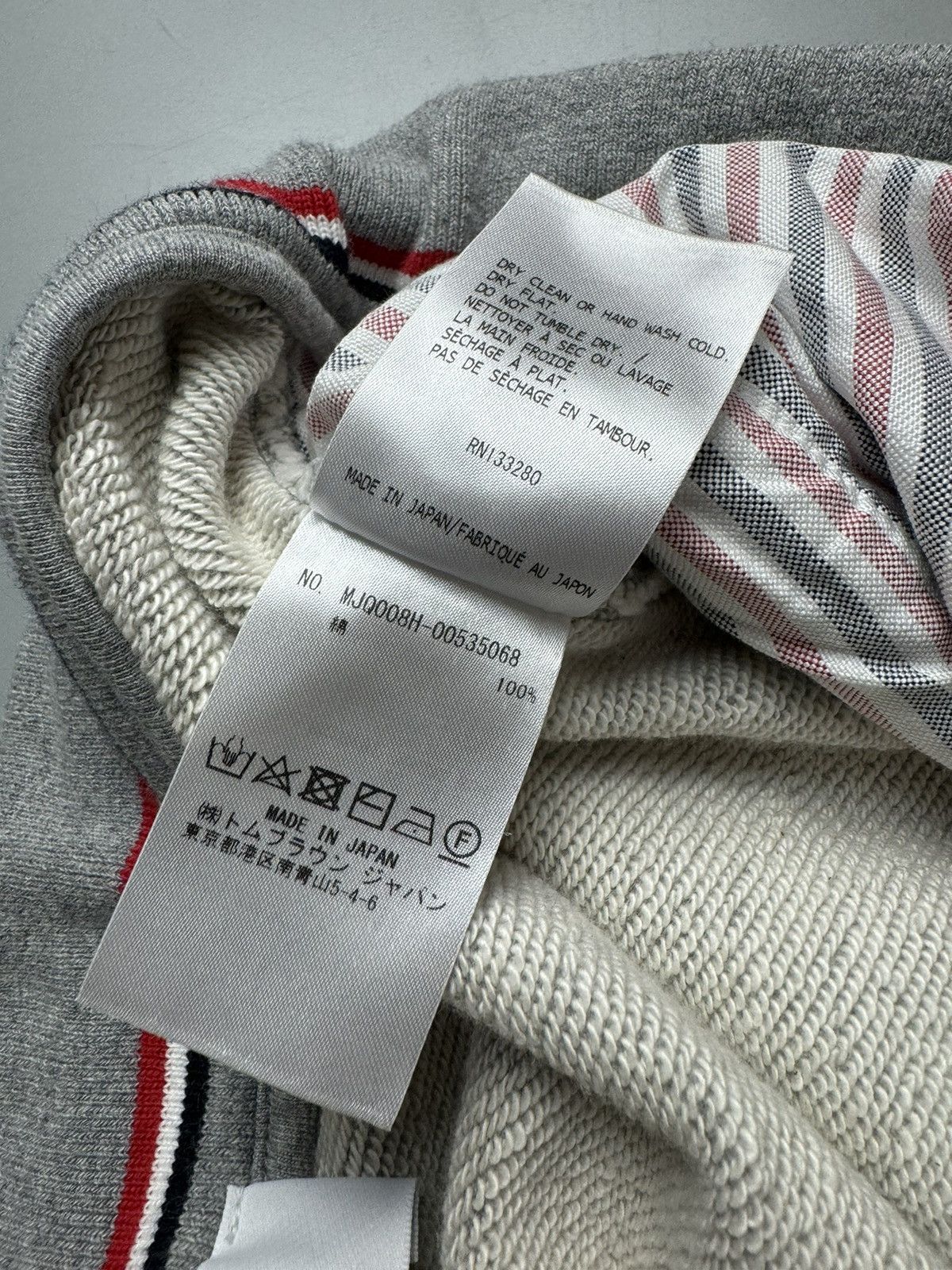 Thom Browne Thom Browne Four-bar Sweatpants Size US 30 / EU 46 - 11 Thumbnail