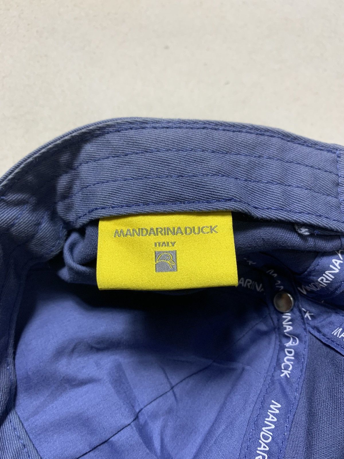 Mandarina Duck Mandarina Duck Baseball Cap Blue Size ONE SIZE - 7 Thumbnail