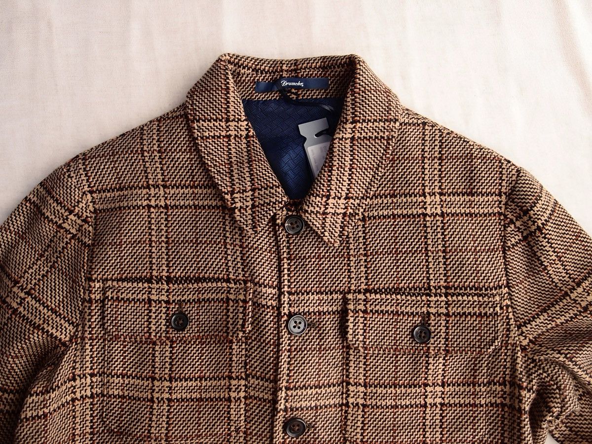 Drumohr NWT Drumohr Wool Overshirt Jacket – Made in Italy – Size 46 Size US S / EU 44-46 / 1 - 3 Thumbnail