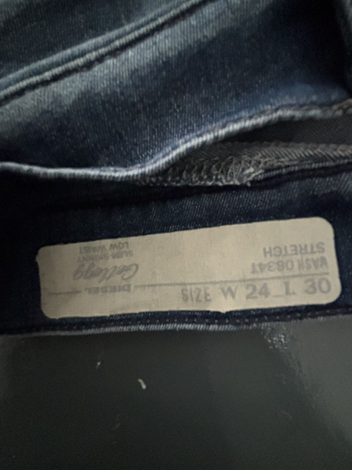 Diesel Italian brand blue jeans Size 30" / US 8 / IT 44 - 3 Thumbnail