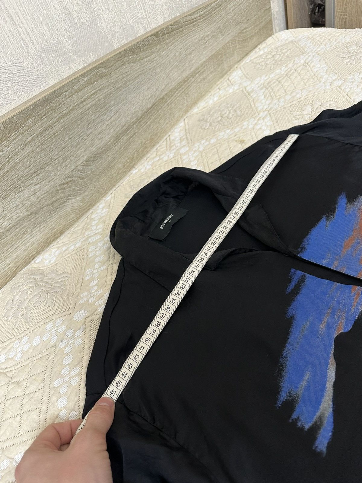 Represent Clo. 🔥 Represent The Hills Printed Satin SS Button Up Shirt Art Size US M / EU 48-50 / 2 - 11 Thumbnail