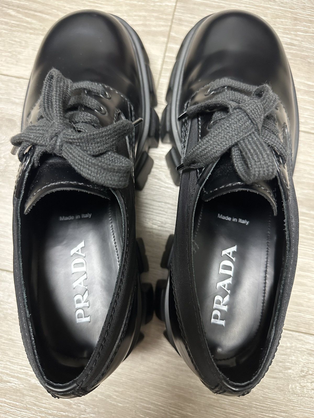 Prada Prada Monolith Derby Size US 10 / EU 43 - 4 Thumbnail
