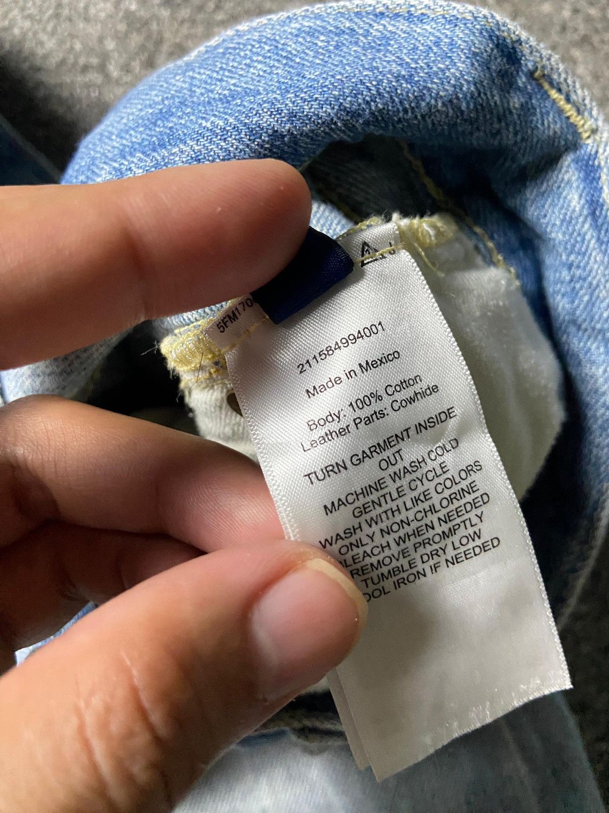 Polo Ralph Lauren Polo Ralph Lauren Authentic Dungarees Ripped Jeans (157) Size US 29 - 6 Thumbnail