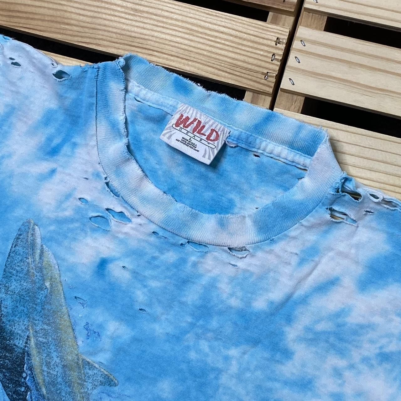 Other Vintage Dolphins Tie-Dye Thrashed Nature Tee Size Large Size US L / EU 52-54 / 3 - 5 Thumbnail