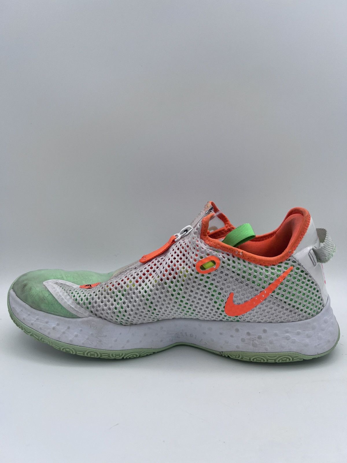 Nike Nike PG 4 x Gatorade White Orange Green GX 2020 Size 13 Size US 13 / EU 46 - 5 Thumbnail
