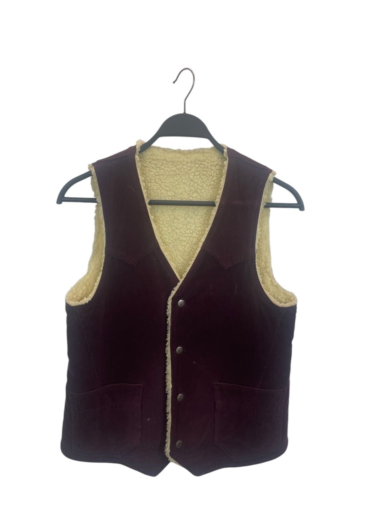 Number (N)ine AW09 "A Closed Feeling" Archive Fleece Corduroy Vest Size US M / EU 48-50 / 2 - 1 Thumbnail