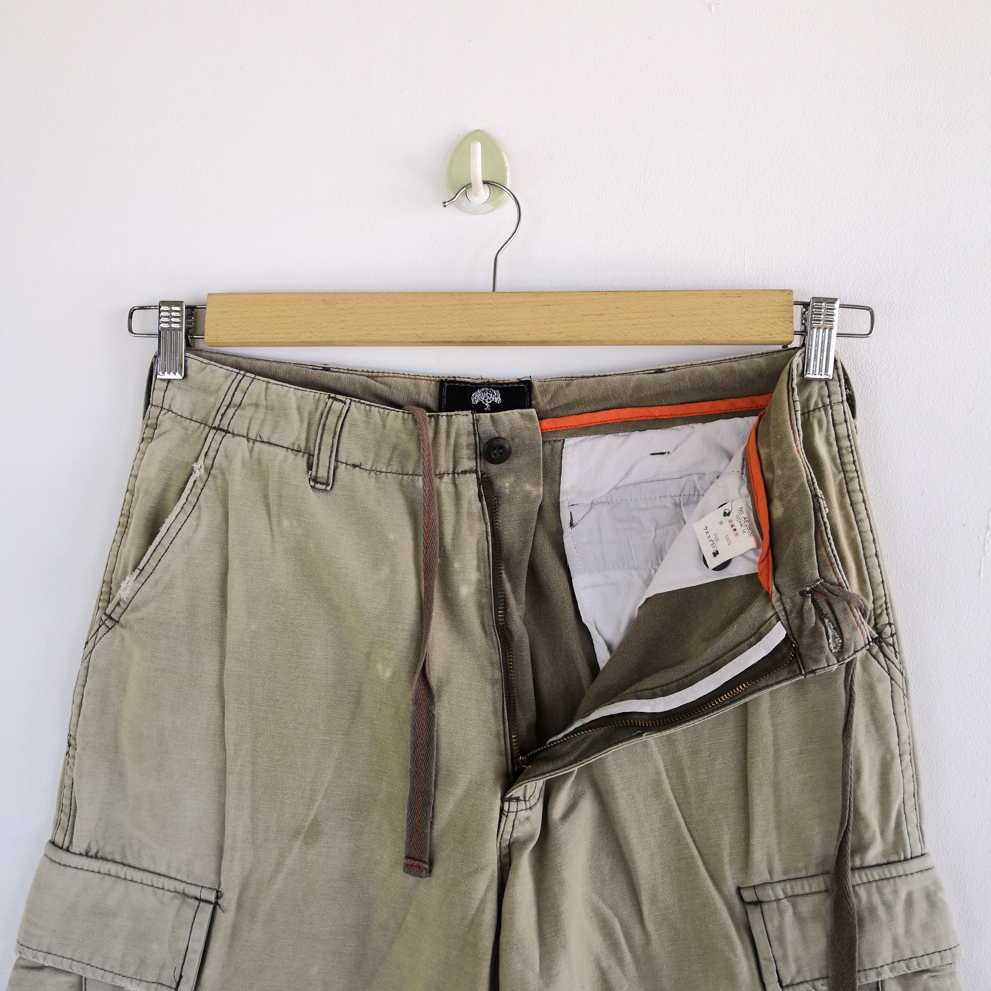 Japanese Brand Bay Crest Japanese Cargo Pants Bondage Multi Pocket Pants Size US 30 / EU 46 - 5 Thumbnail