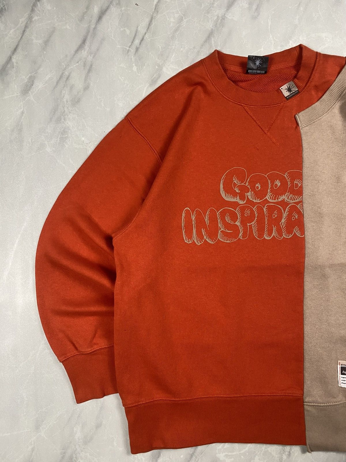 Maison MIHARA YASUHIRO Miharayasuhiro Split Assymetric Rework Crewneck Size US M / EU 48-50 / 2 - 3 Thumbnail