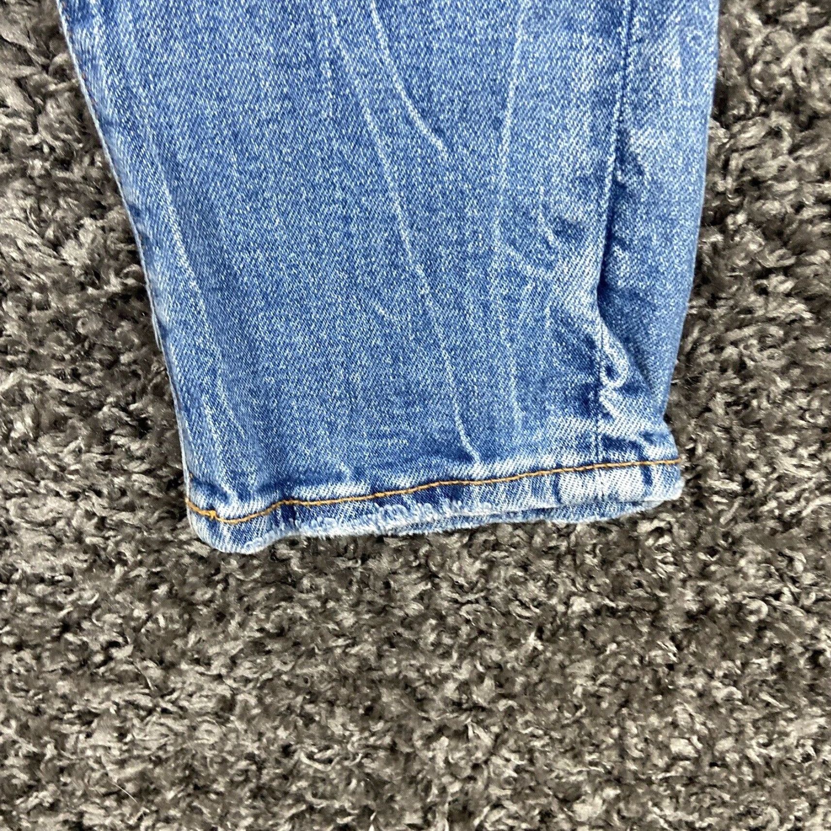 American Eagle Outfitters American Eagle Slim Distressed Jeans Blue Men's 26x27 Size US 26 / EU 42 - 2 Thumbnail