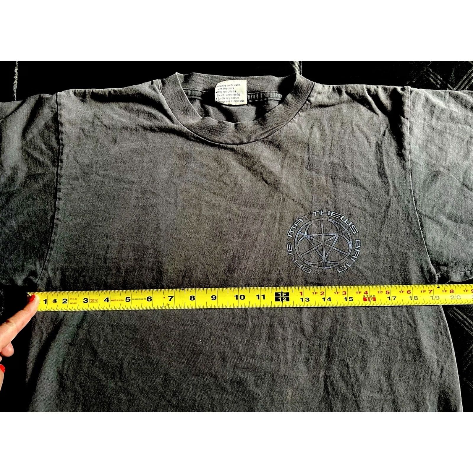 Vintage VTG Dave Matthew’s Band T-Shirt Men’s Size M Single Stitch Perfect Fade DMB Y2K Size US M / EU 48-50 / 2 - 8 Thumbnail