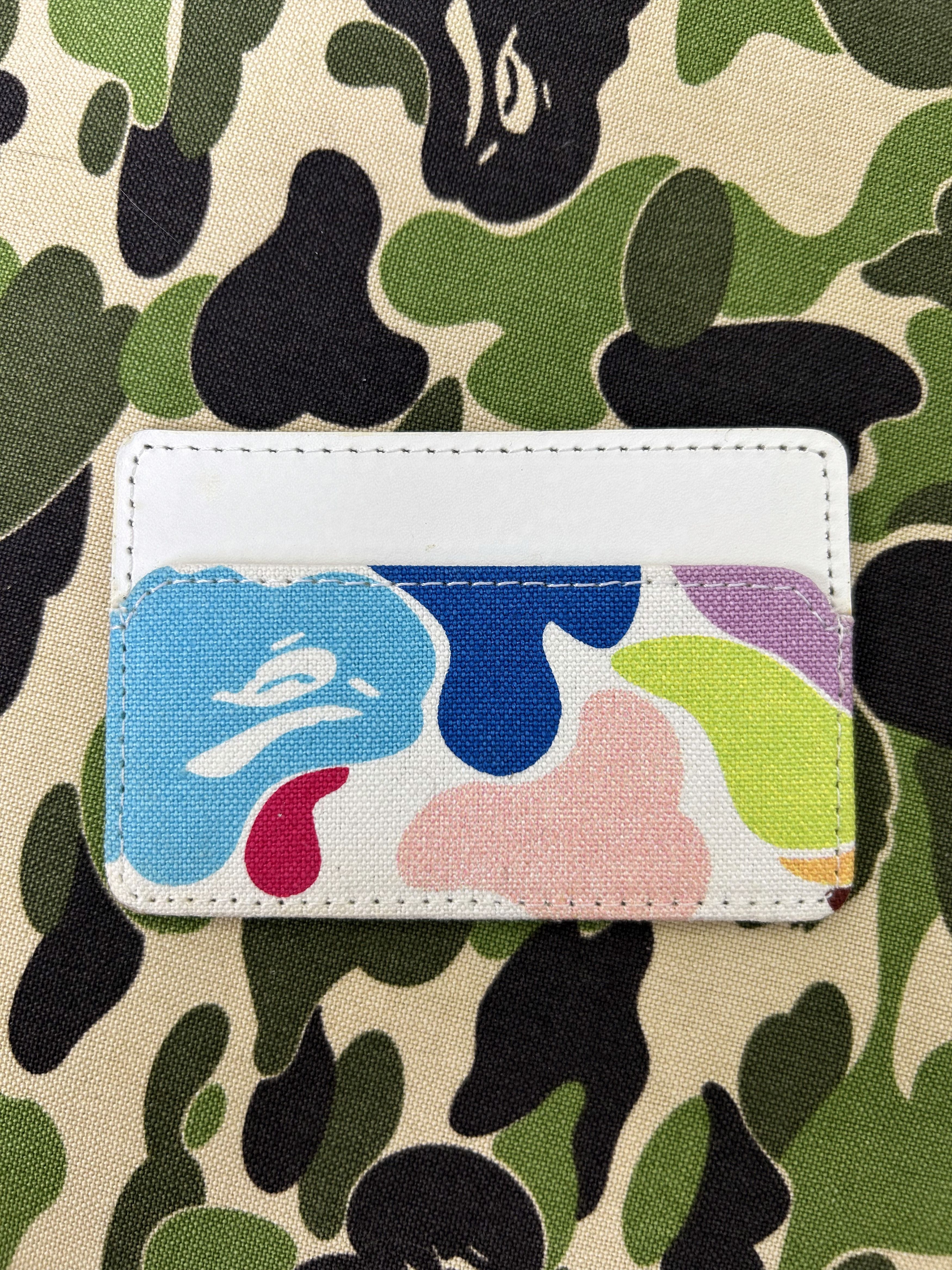 Bape Bape 11th Anniversary Multi Camo Card Holder Size ONE SIZE - 1 Thumbnail