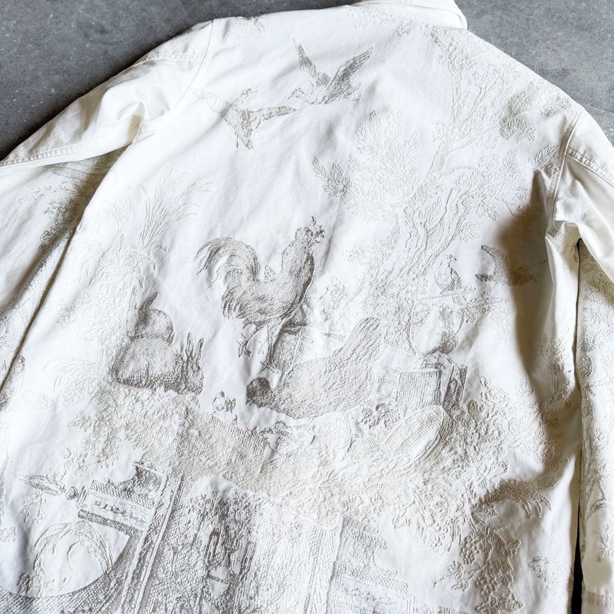 Dior Dior 1/1 VVIP SAMPLE Cherub Hand Embroidery Button Up Shirt Size US L / EU 52-54 / 3 - 5 Thumbnail