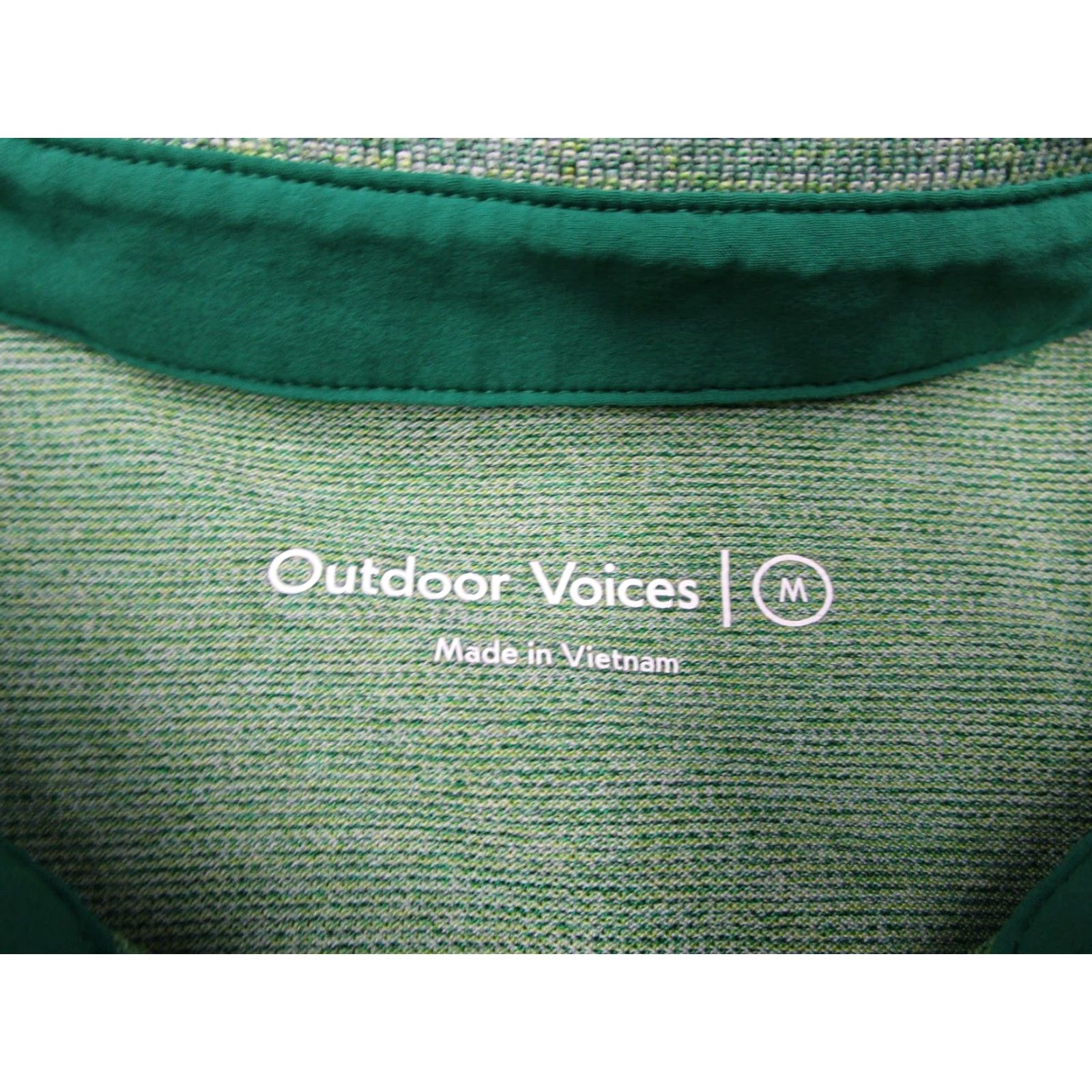 Outdoor Voices Outdoor Voices Shirt Mens Polo Short Sleeve Green Golf Casual Size US M / EU 48-50 / 2 - 3 Thumbnail