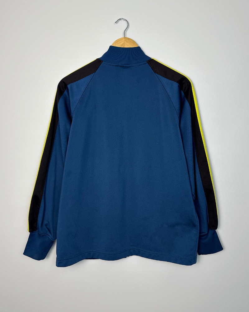 Adidas Vintage 90's Adidas Men's Navy Blue Track Jacket Size Small Size US S / EU 44-46 / 1 - 4 Thumbnail