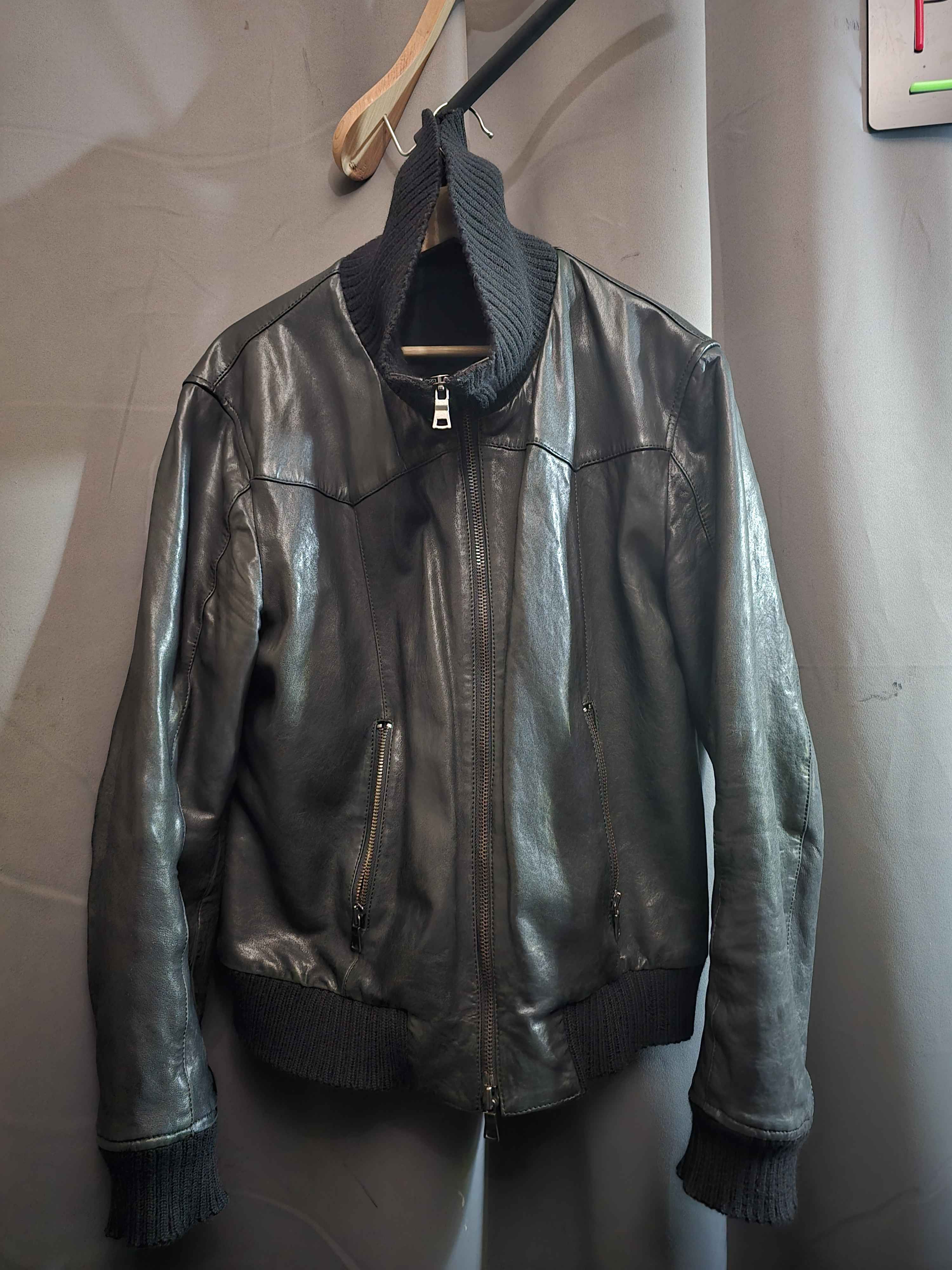 Gazzarrini Gazzarrini Leather jacket bomber Size US L / EU 52-54 / 3 - 2 Thumbnail