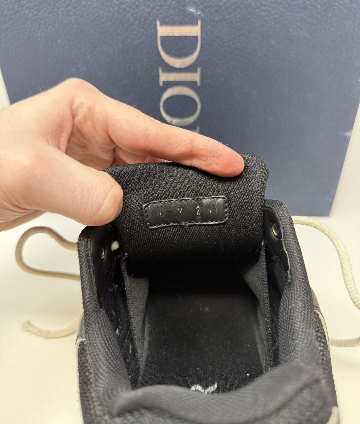 Dior Dior B30 Sneaker Black White Size US 8 / EU 41 - 7 Thumbnail