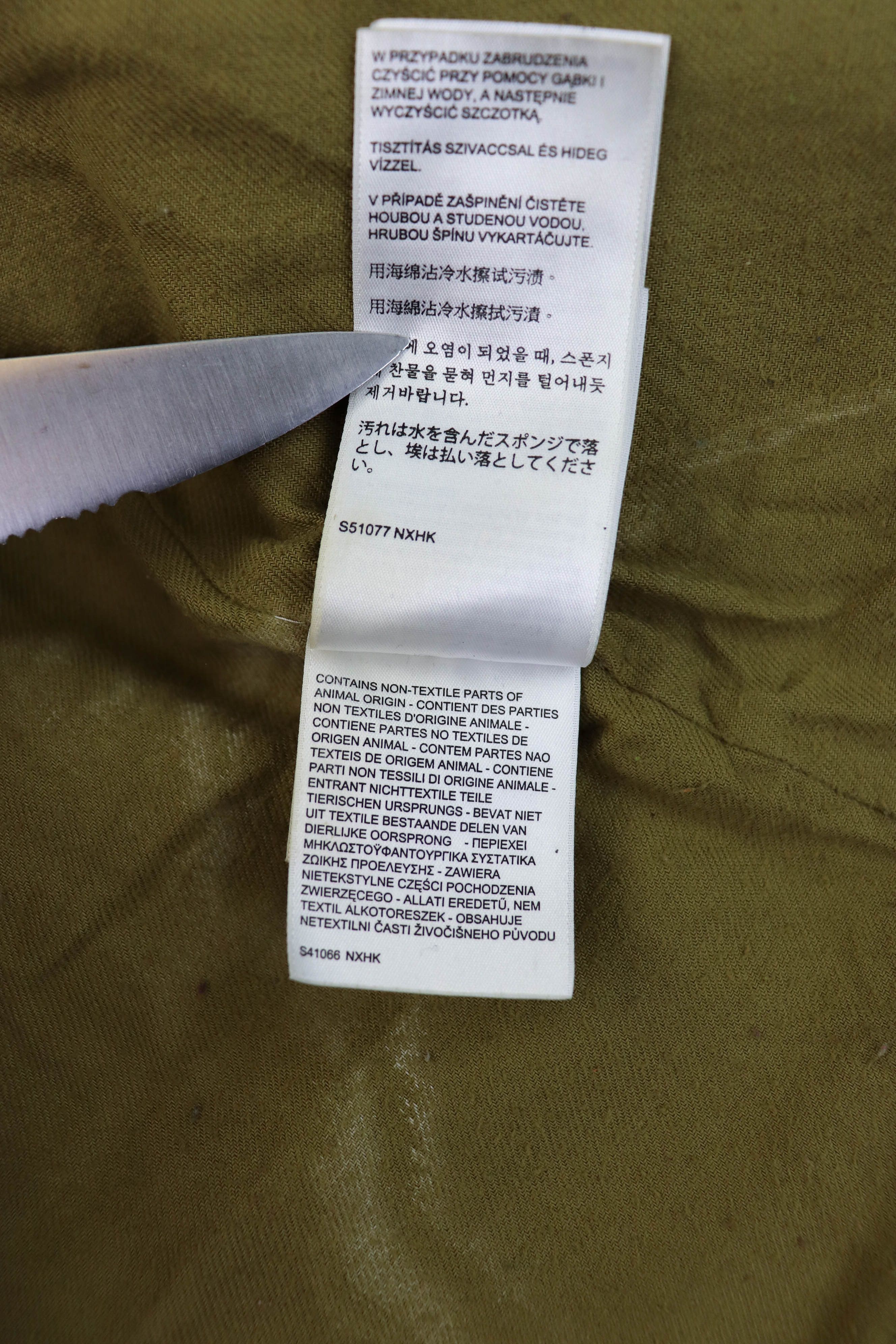 Levi's Women's Levi's Olive Green Waxed Belted Jacket Size M / US 6-8 / IT 42-44 - 20 Thumbnail