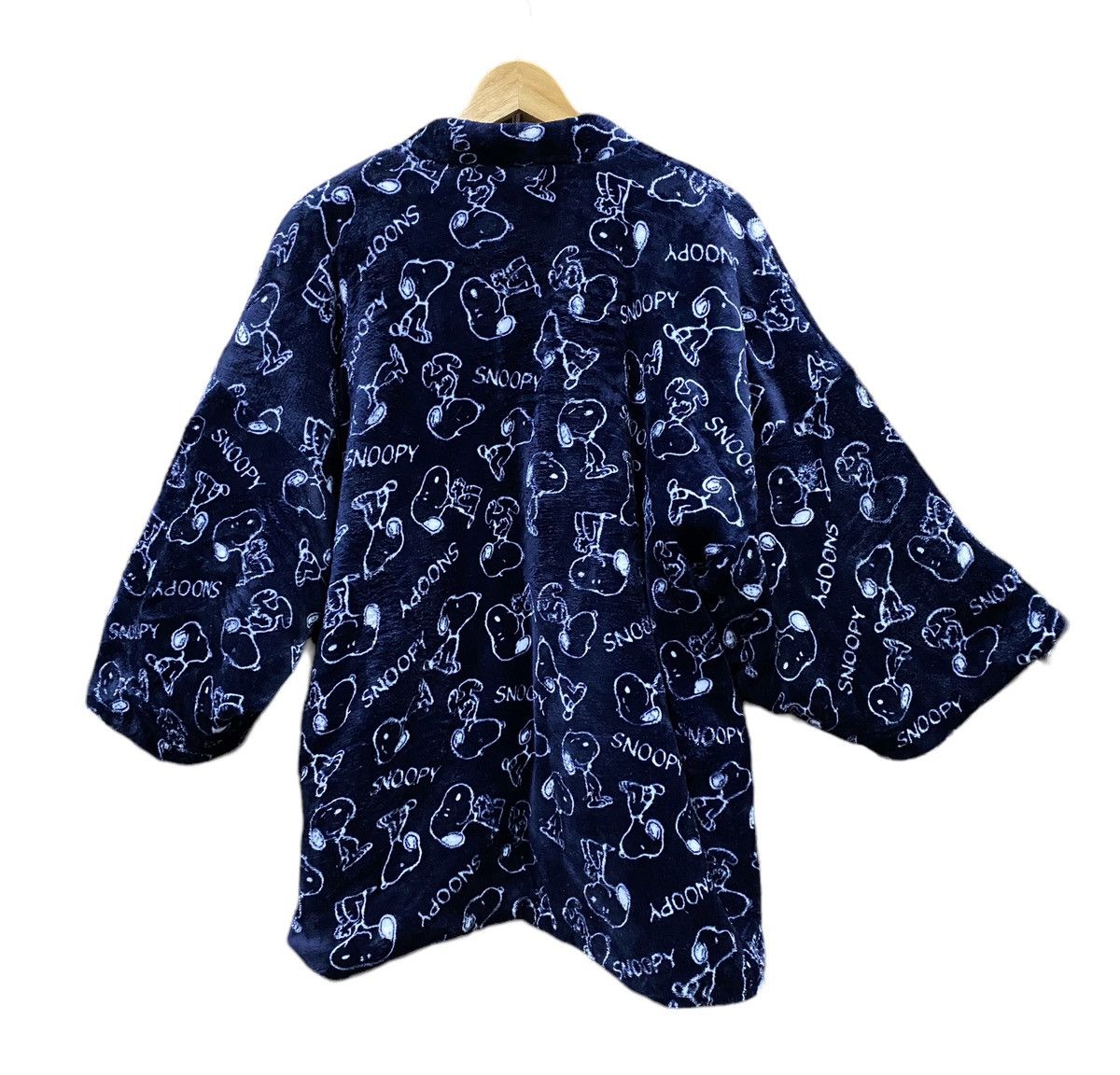 Komono Vtg Snoopy Velvet Kimono (M-L) Size US L / EU 52-54 / 3 - 2 Thumbnail