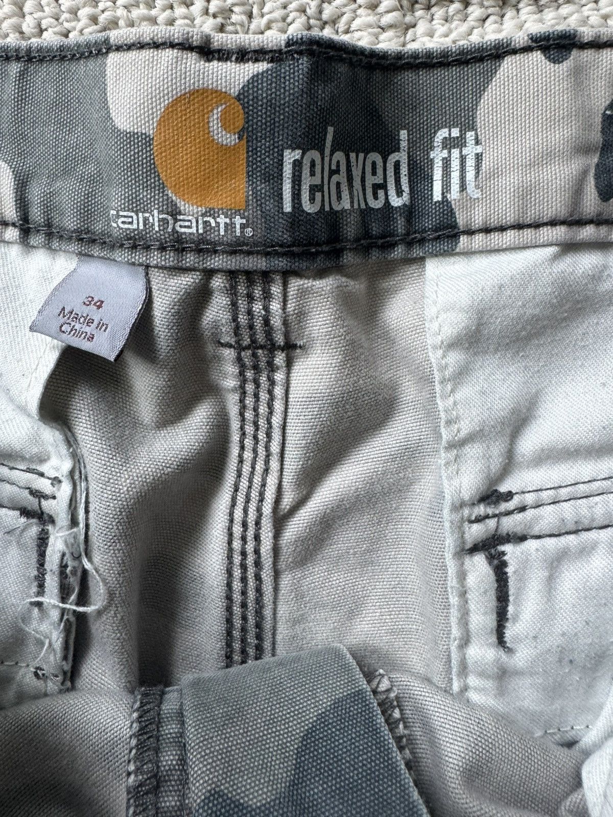 Carhartt Carhartt Camo Cargo Shorts Size US 34 / EU 50 - 5 Thumbnail