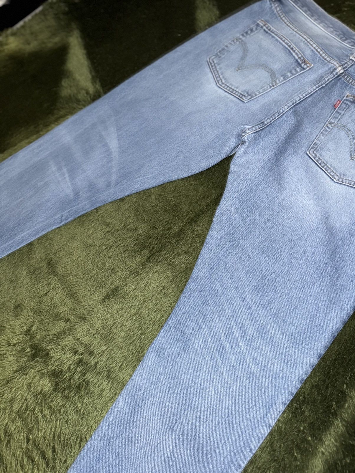 Levi's [W31/L32] Levi’s 501 CT Leather Label Indigo washed Denim Size US 31 - 11 Thumbnail