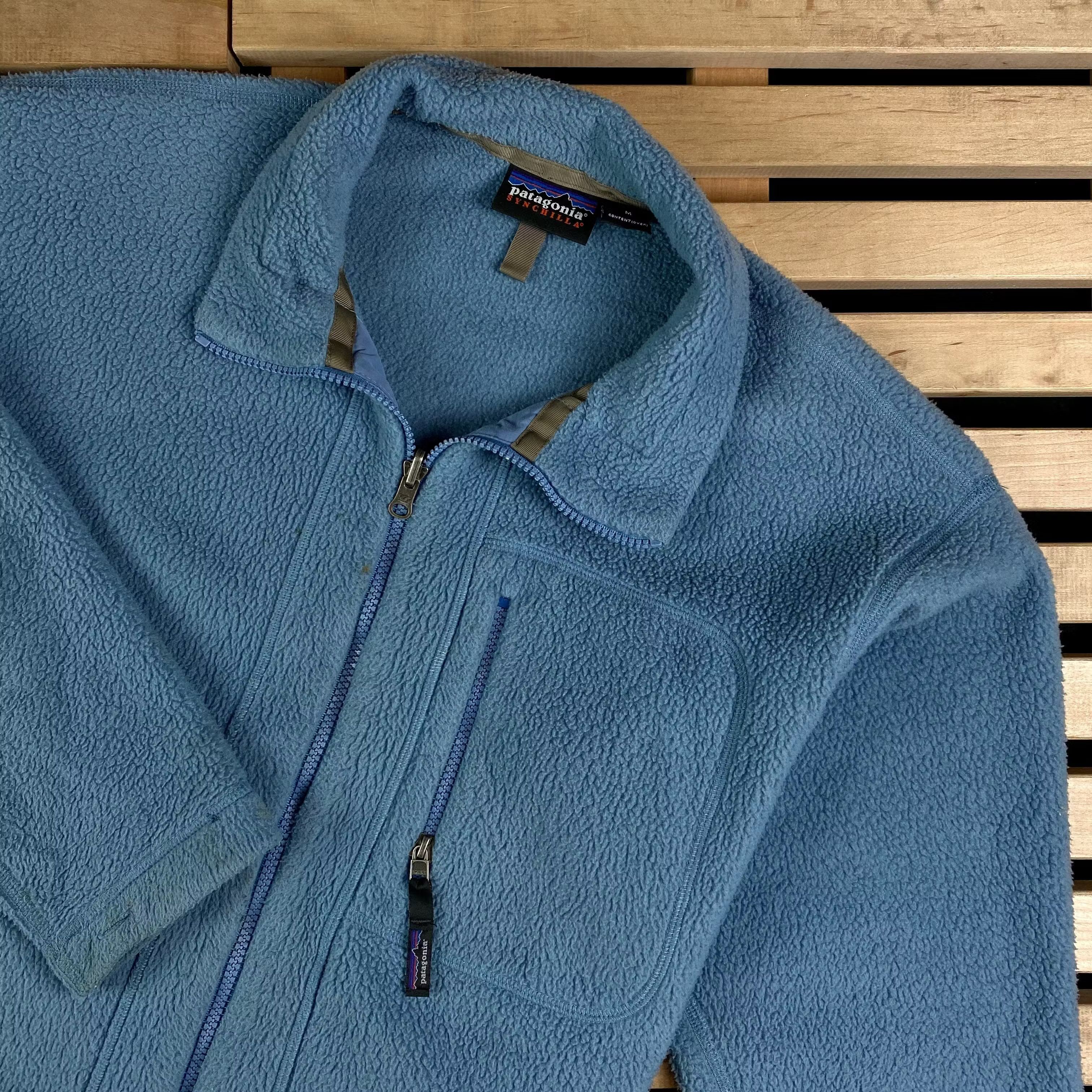 Patagonia × Vintage Mens Fleece Jacket Patagonia Synchilla Size M Size US M / EU 48-50 / 2 - 2 Thumbnail