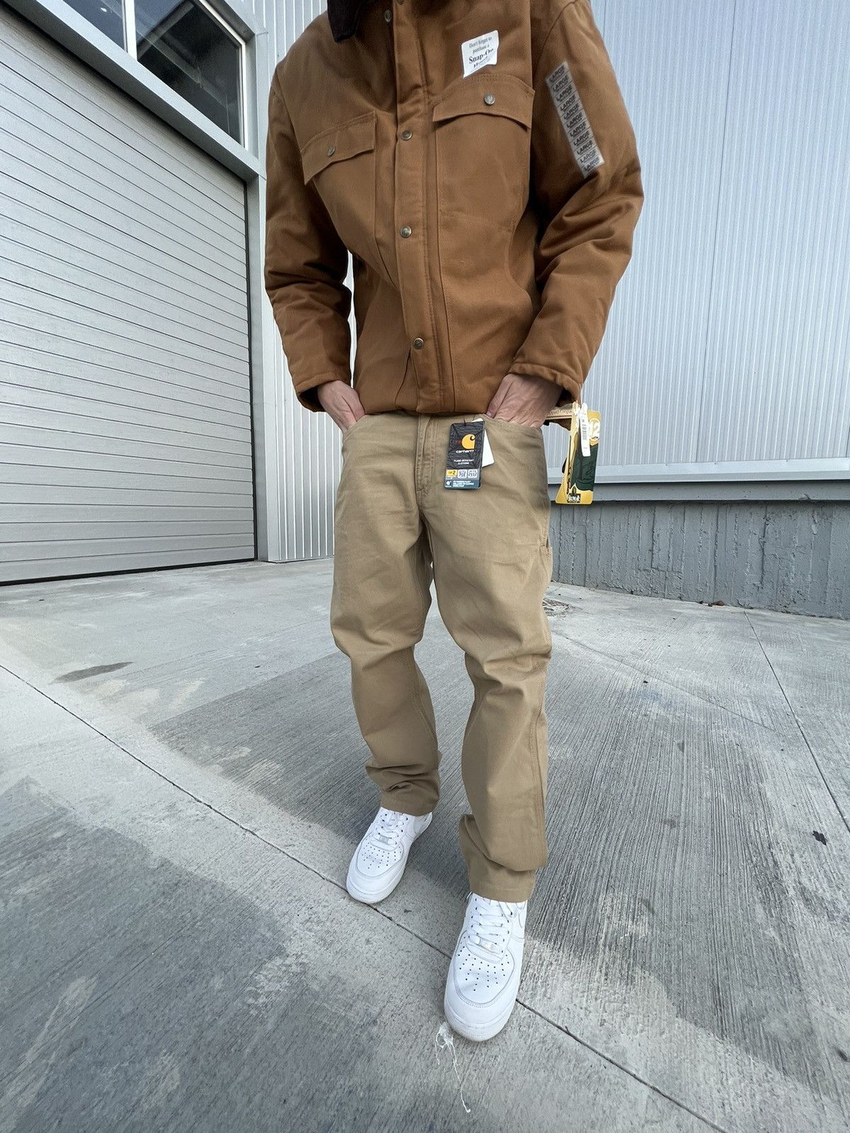 Carhartt × Vintage Vintage Carhartt Pants FR Worker Size US 32 / EU 48 - 15 Thumbnail