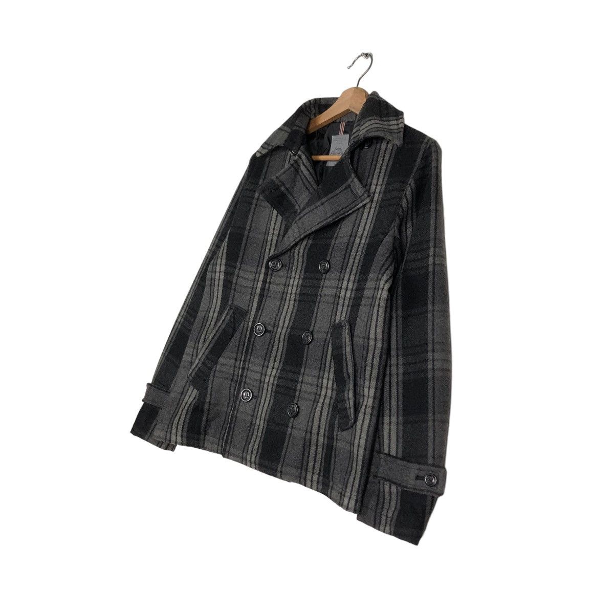 Japanese Brand 🔥BIKER WOOL JACKET DOUBLE COLLAR LOUIS CHAVLON ISSEY MIYAKE Size US M / EU 48-50 / 2 - 2 Thumbnail