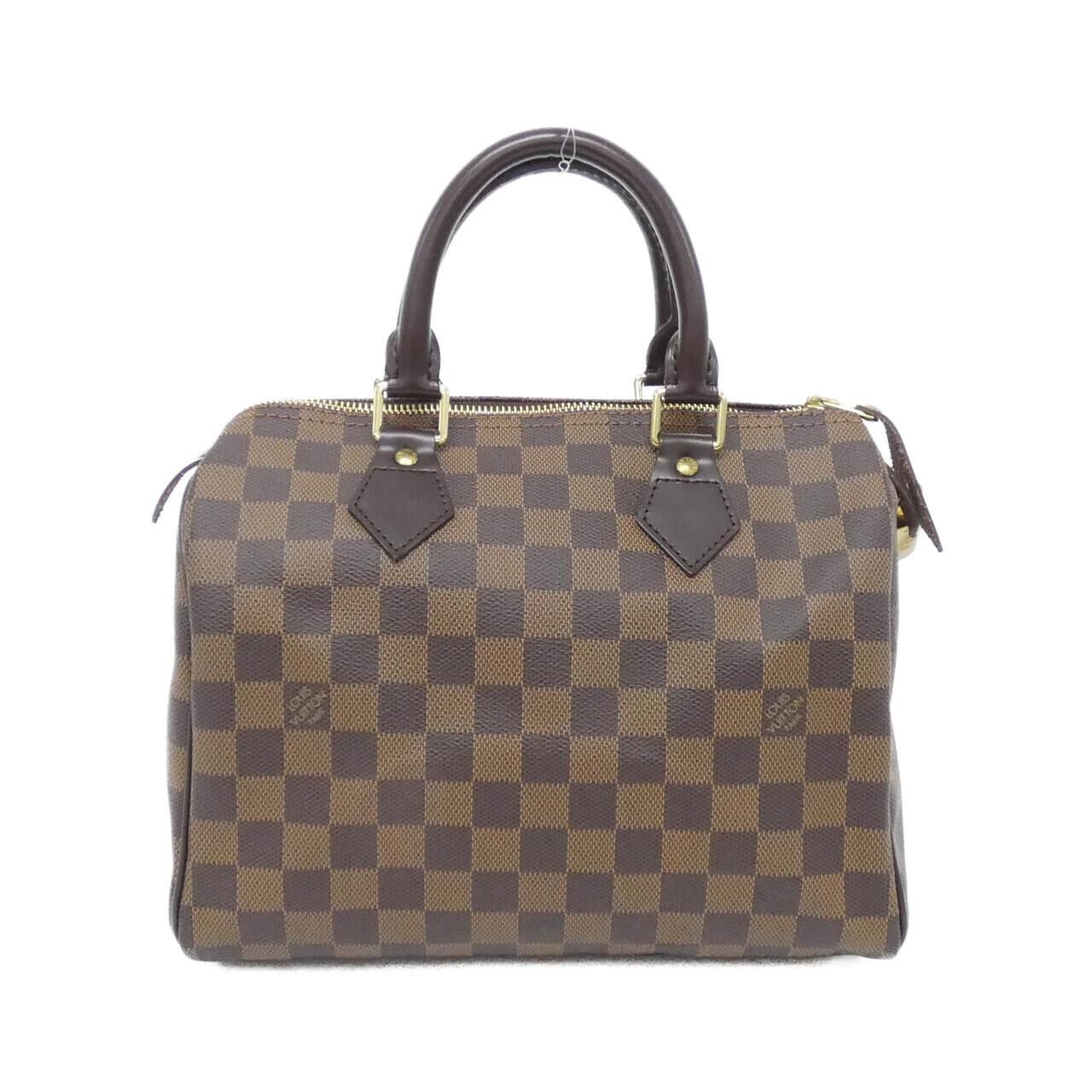 Louis Vuitton Louis Vuitton Louis Vuitton Speedy Damier Boston Bag Textile Travel Bag N41532 DUTY FREE for USA Size ONE SIZE - 1 Thumbnail