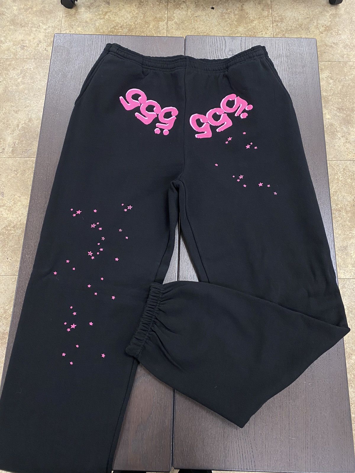 ウェア SPIDER BLUE ANGEL NUMBER SWEAT PANT XL Sp5der Angel Number Blue Hoodie & Sweatpants | SS05FW24BLU