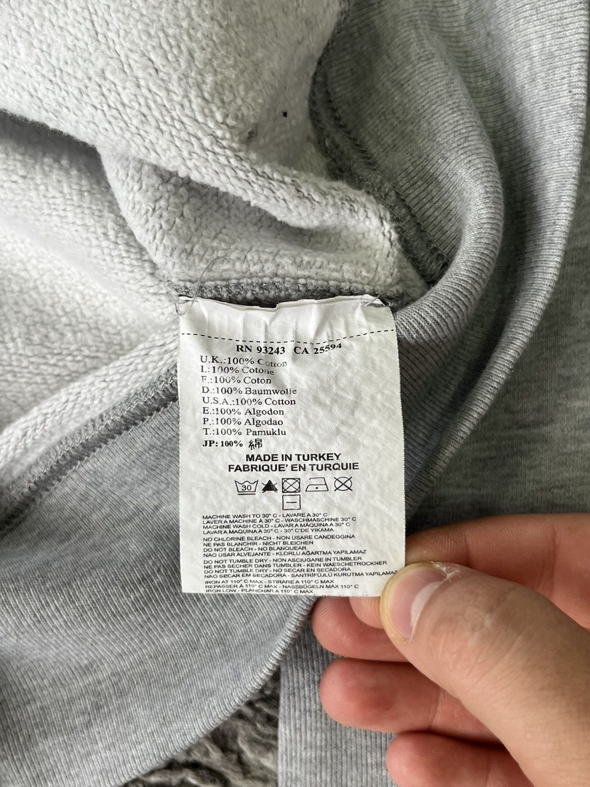 Diesel Vintage Japanese Brand Zip Hoodie Diesel Streetwear Size US L / EU 52-54 / 3 - 9 Thumbnail