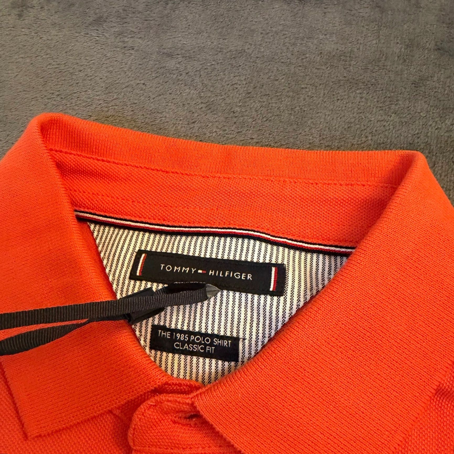 Tommy Hilfiger Tommy Hilfiger Polo Shirt Mens XL Orange Classic Fit Logo NWT Size US XL / EU 56 / 4 - 4 Thumbnail