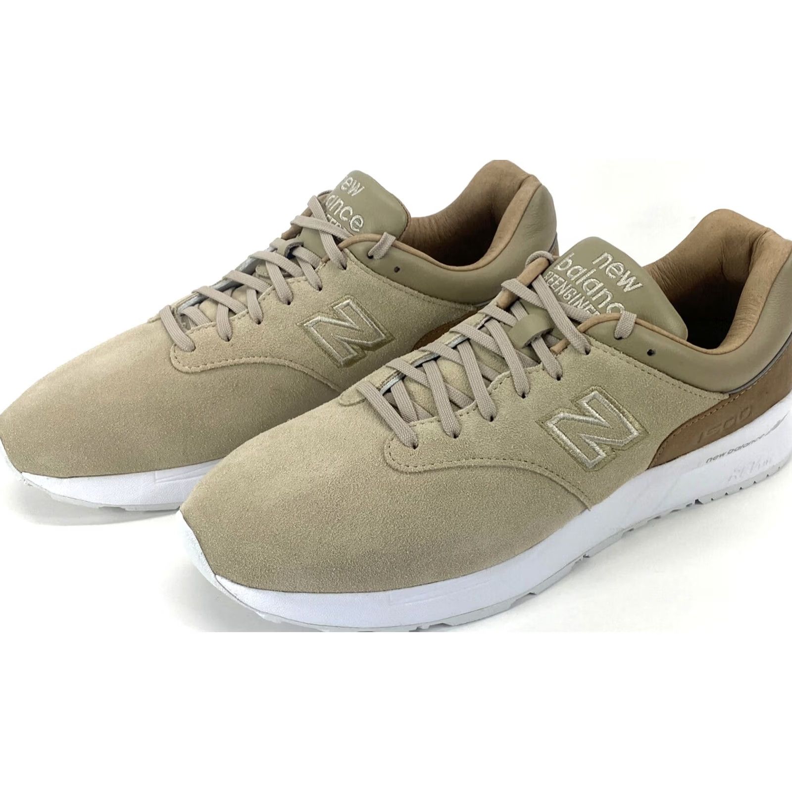 New Balance VINTAGE? New Balance 1500 Mens Size 9.5 D Reengineered Tan Suede Walking MD1509DS NWOB Sneaker Mens Width D Brown 9.5 US 1500 MD1509DS Size US 10 / EU 43 - 2 Thumbnail