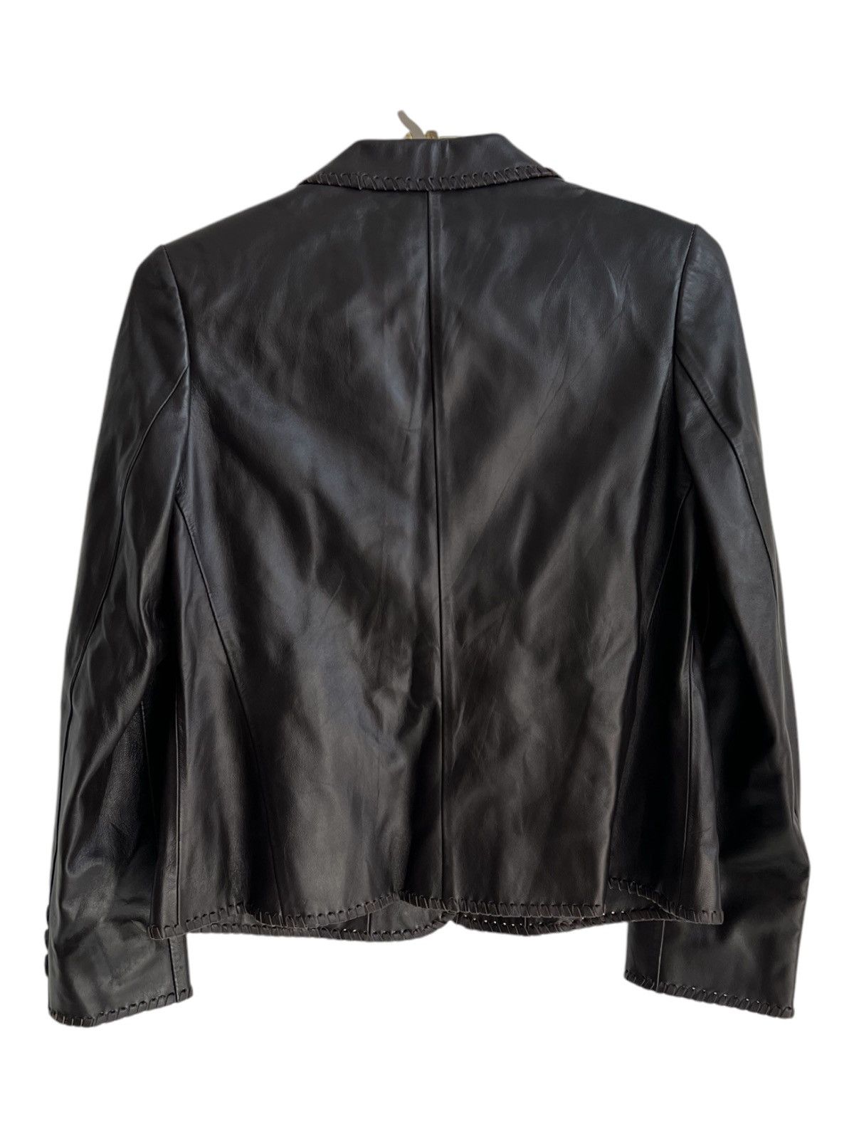 Balmain Balmain Paris Lamb Skin Japan Release Cropped Jacket Size M / US 6-8 / IT 42-44 - 5 Thumbnail