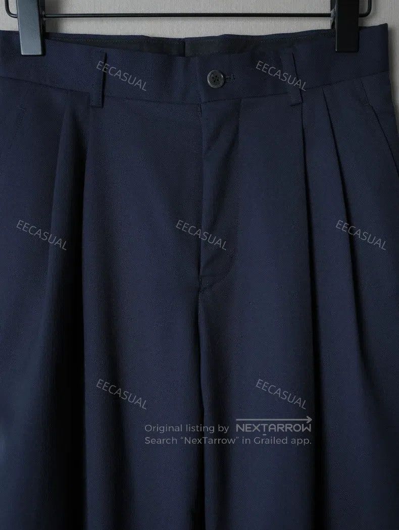 Comme des Garcons Comme Des Garcons size S Black blue elastic wool lantern p Size 23" - 6 Thumbnail