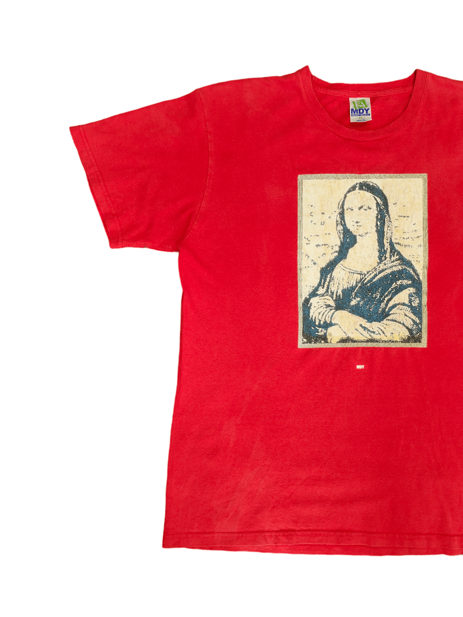 Vintage Vintage Mackdaddy Mona Lisa By Leonardo da Vinci Art T-Shirt Size US L / EU 52-54 / 3 - 6 Thumbnail