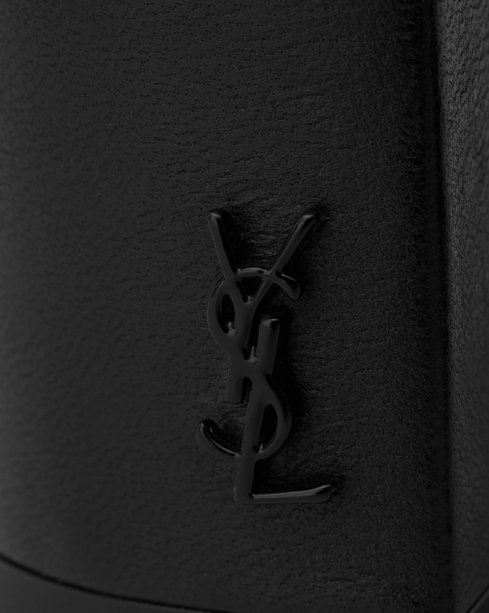 Saint Laurent Paris oc11z1125 Lou Ankle Boots in Leather in Black Size US 7 / IT 37 - 5 Thumbnail