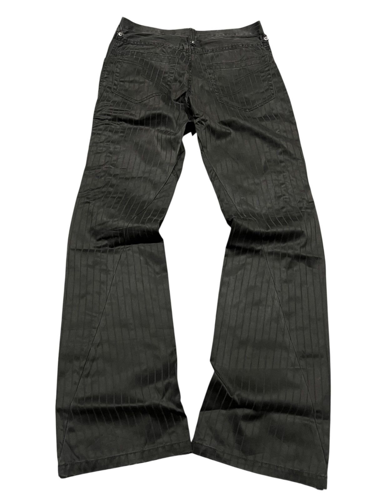 Tornado Mart Semantic Design Lace Up Flared Pants LGB If Six Was Nine Size US 31 - 2 Thumbnail