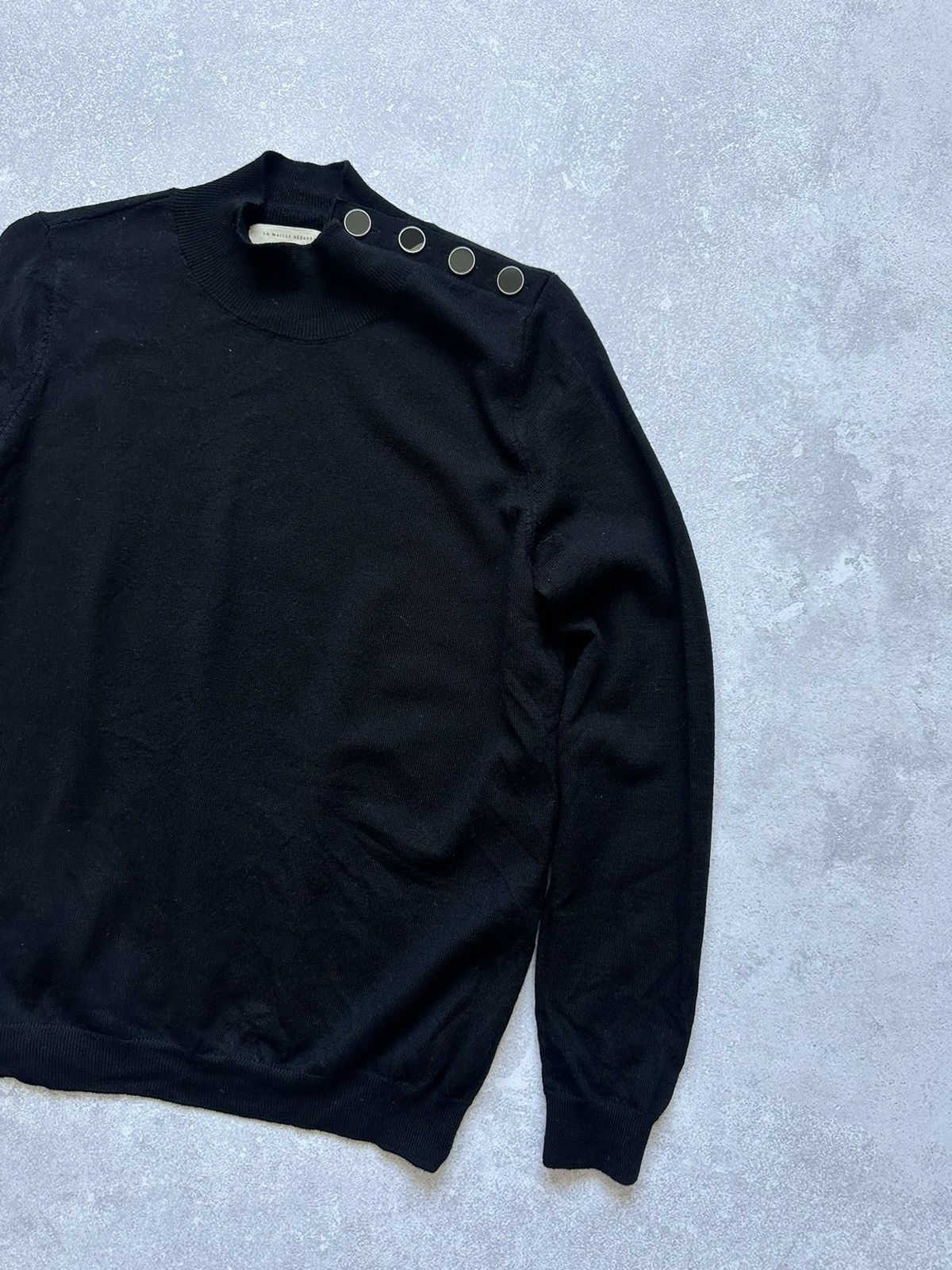 Sezane sweaters women La Maille Sezane Paris size M Black Italy Size M / US 6-8 / IT 42-44 - 7 Thumbnail