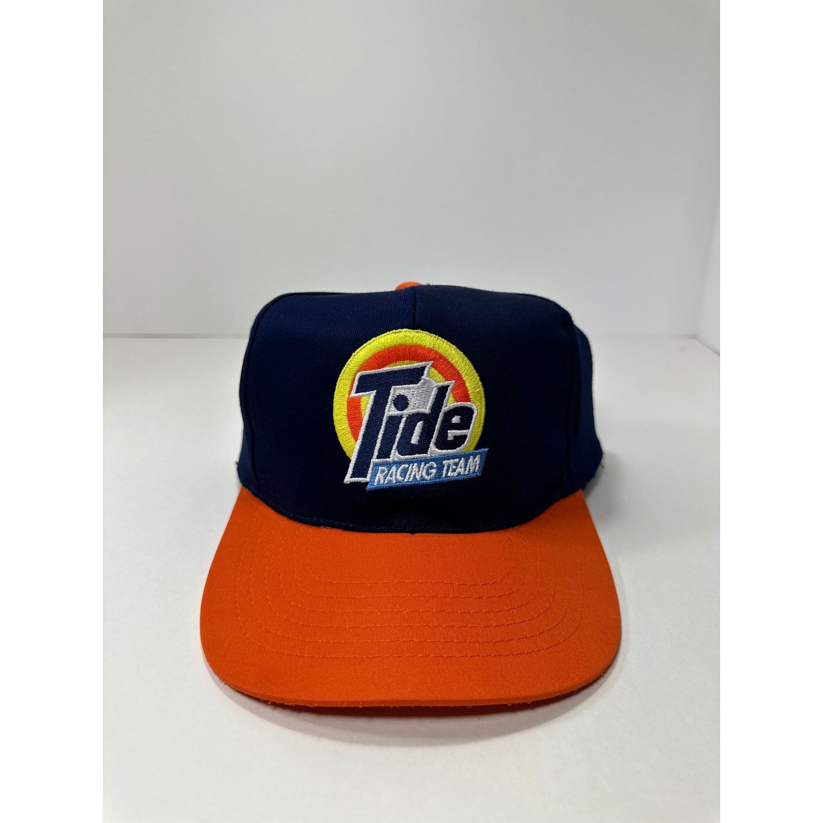 NASCAR × Vintage Vintage Tide Racing Nascar Two Tone 1990 NASCAR Snapback Hat Size ONE SIZE - 1 Thumbnail