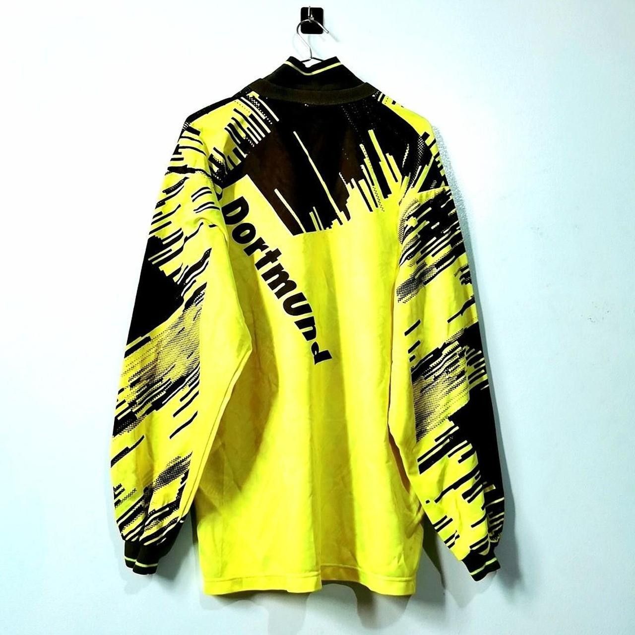 Nike BVB Borussia Dortmund Germany 1993 1994 Home Shirt Jersey Size US L / EU 52-54 / 3 - 3 Thumbnail