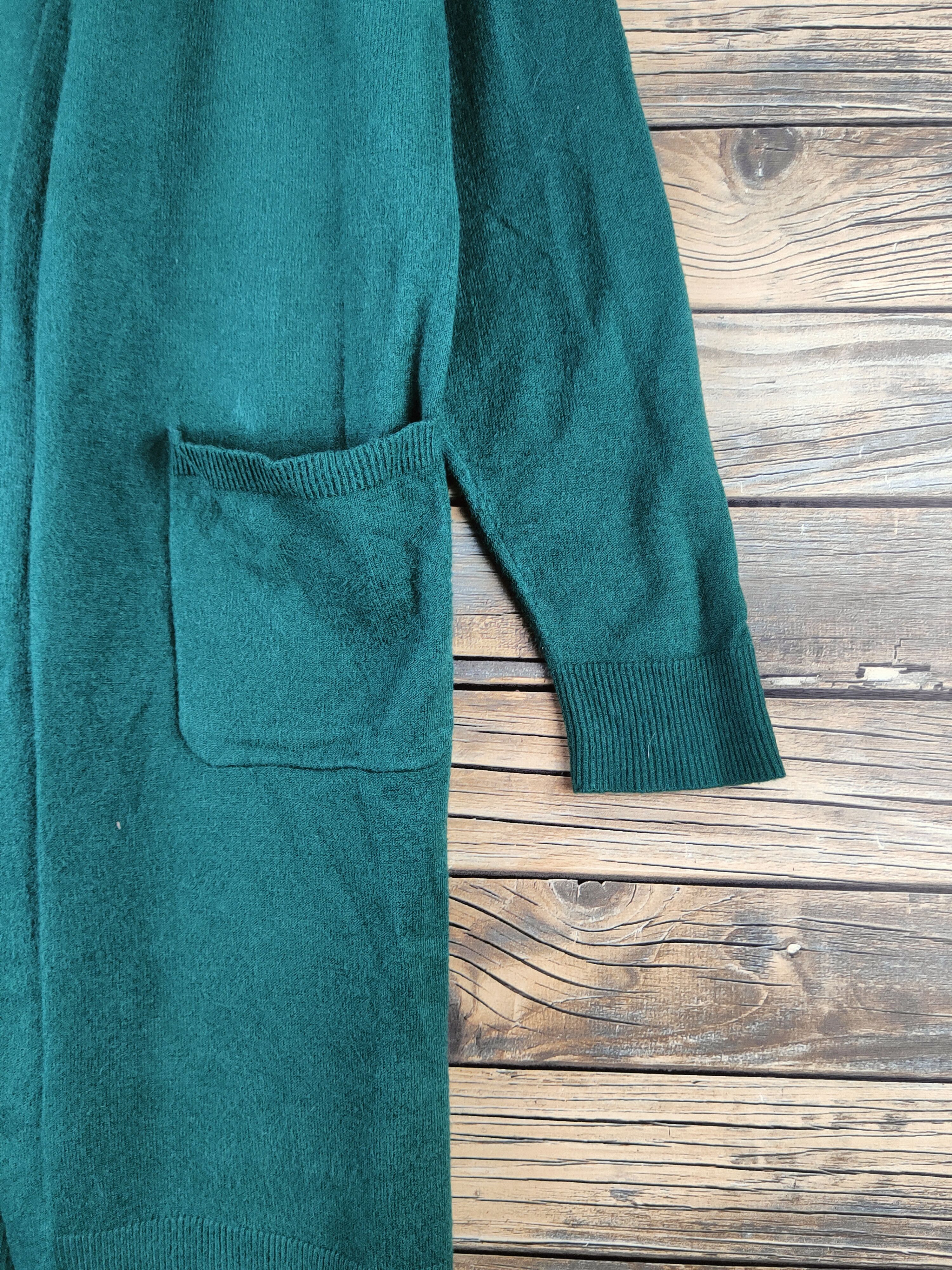 Japanese Brand DL Cascata Green Knitwear Cardigan #46-944 Size M / US 6-8 / IT 42-44 - 6 Thumbnail