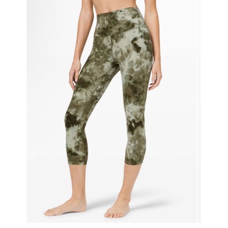 Lululemon 𝓛𝓾𝓵𝓾𝓵𝓮𝓶𝓸𝓷 Align Crop 21" *Diamond DyeDiamond Dye Li Size 27" / US 4 / IT 40 - 4 Thumbnail