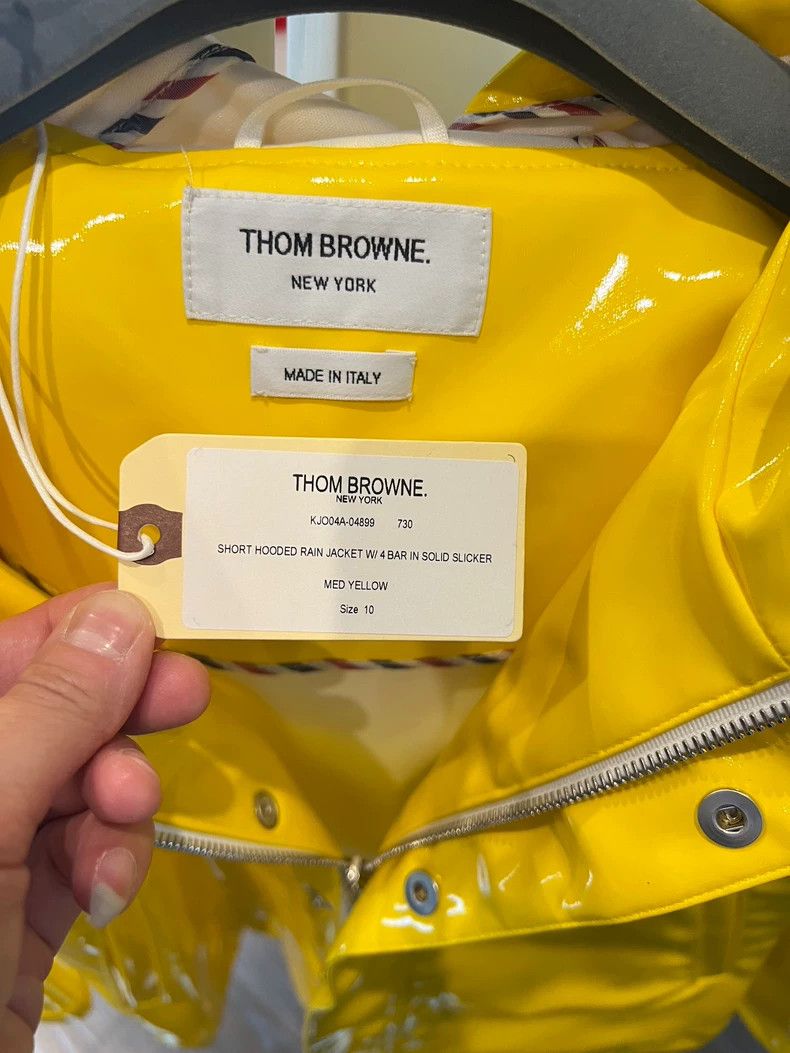 Thom Browne Thom browne Size 10 Children's classic four-bar hooded yel Size US XXS / EU 40 - 2 Thumbnail
