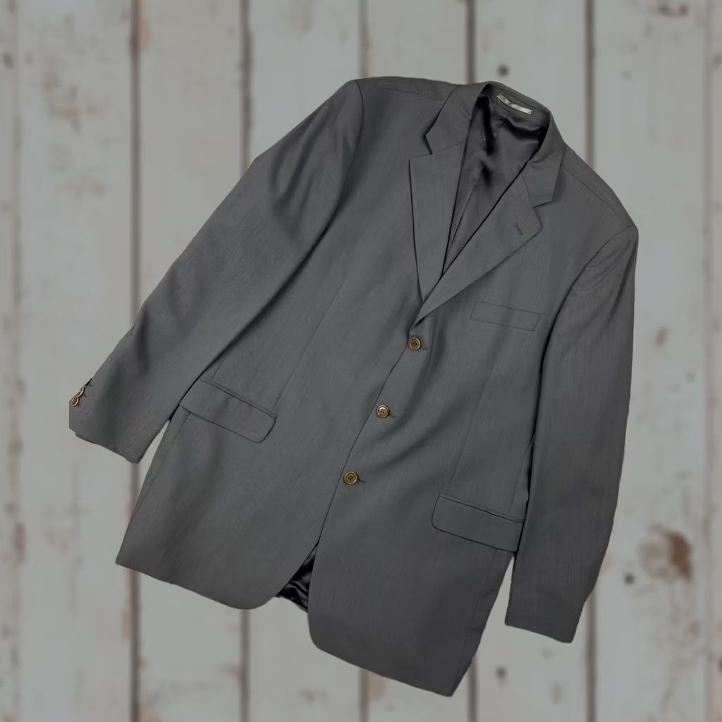 Balmain Balmain Wool 2 Piece Blazer Pants Men 44L Gray Size 44R - 1 Thumbnail